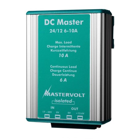 MASTERVOLT DC Master 24V to 12V Converter - 6 Amp 81400200